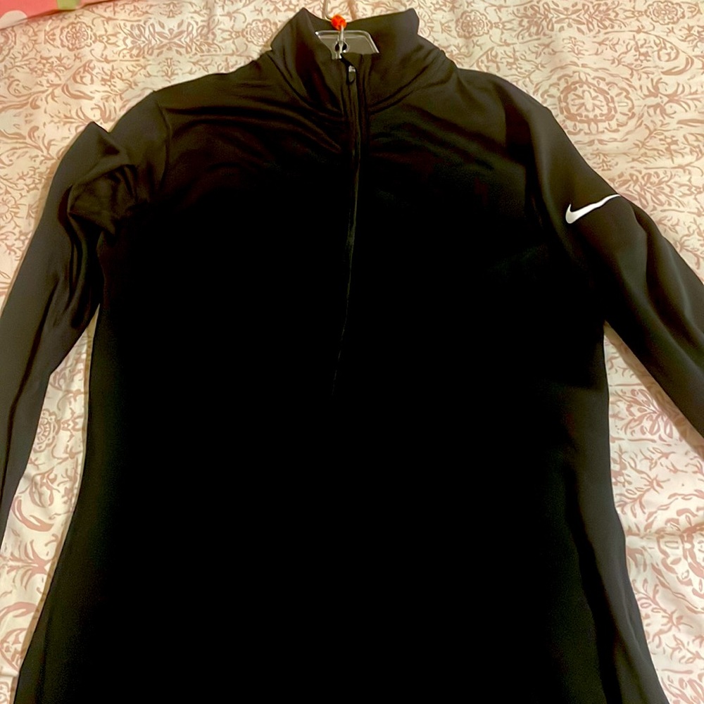 A black NIKE sweater